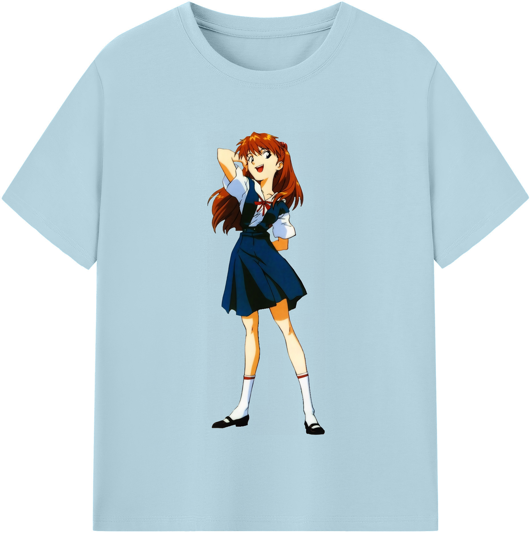 （画像用） EVA 新世紀エヴァンゲリオン 綿100％半袖Tシャツ（フロントプリント）